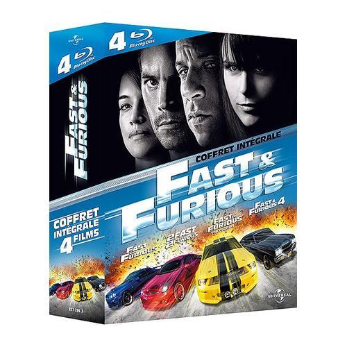 Fast And Furious - Intégrale 4 Films - Blu-Ray