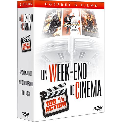 Coffret Un Week-End De Cinéma - 100% Action - Pack