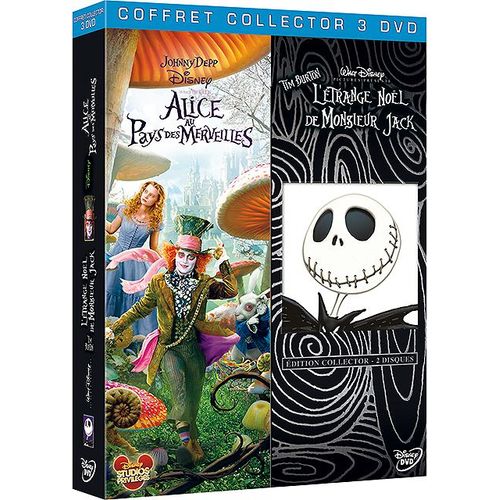 Alice Au Pays Des Merveilles + L'étrange Noël De Mr. Jack - Pack