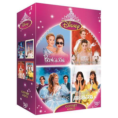 Coffret Princesses : Il Était Une Fois + Princesse Malgré Elle + Un Mariage De Princesse + Princess Protection Program - Pack