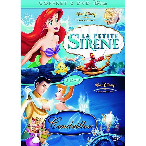 La Petite Sirène + Cendrillon - Pack