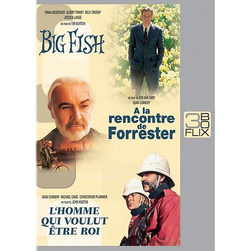 Flix Box - 22 : Big Fish + A La Rencontre De Forrester + L'homme Qui Voulut Être Roi