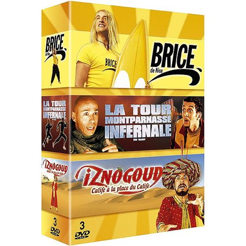 Comédies - Coffret - Brice De Nice + La Tour Montparnasse Infernale + Iznogoud