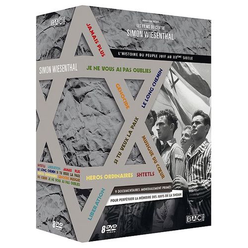 Les Films Du Centre Simon Wiesenthal - Coffret 8 Dvd - Pack