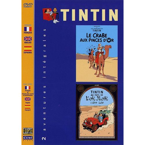 Tintin - Le Crabe Aux Pinces D'or + Tintin Au Pays De L'or Noir