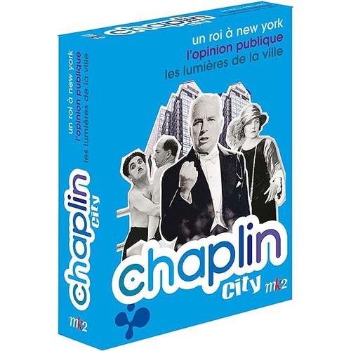 Chaplin City - Coffret - Un Roi À New York + L'opinion Publique + Les Lumières De La Ville