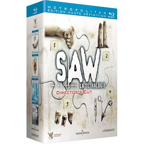 Saw : La Tétralogie - Director's Cut - Blu-Ray