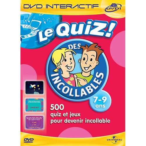 Le Quiz Des Incollables - 7/9 Ans - Dvd Interactif