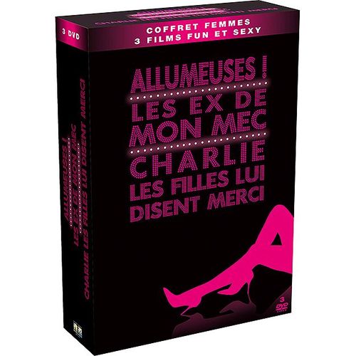 Coffret Femmes - 3 Films Fun Et Sexy : Allumeuses ! + Les Ex De Mon Mec + Charlie, Les Filles Lui Disent Merci