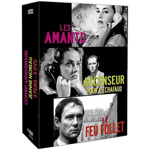 Jeanne Moreau - Coffret - Les Amants + Ascenseur Pour L'échafaud + Le Feu Follet