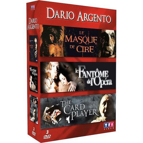 Dario Argento : Le Masque De Cire + Le Fantôme De L'opéra + The Card Player - Pack