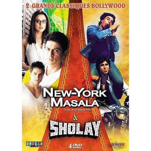 Coffret Bollywood 3 - New-York Masala + Sholay