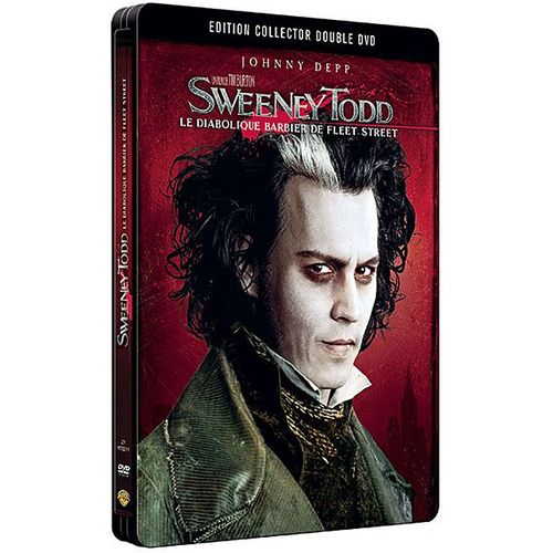 Sweeney Todd, Le Diabolique Barbier De Fleet Street - Édition Limitée Exclusive Fnac - Boîtier Steelbook