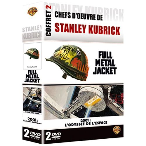 Chefs-D'oeuvre De Stanley Kubrick - Coffret 2 - Full Metal Jacket + 2001 : L'odyssée De L'espace
