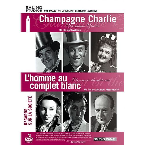 Ealing Studios - Coffret ""Regards Sur La Société"" - Champagne Charlie + L'homme Au Complet Blanc