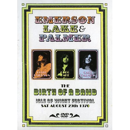Emerson Lake & Palmer - The Birth Of A Band - Isle Of Wight Festival, Sat August 29th 1970