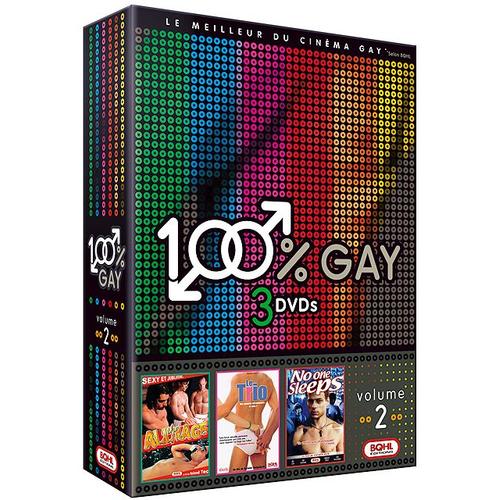 100% Gay - Coffret 2 : All The Rage + Le Trio + No One Sleeps - Pack