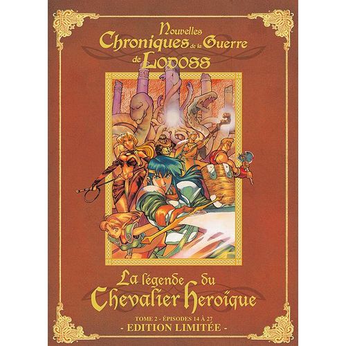Nouvelles Chroniques De La Guerre De Lodoss - La Légende Du Chevalier Héroïque - Tome 2 - Édition Limitée