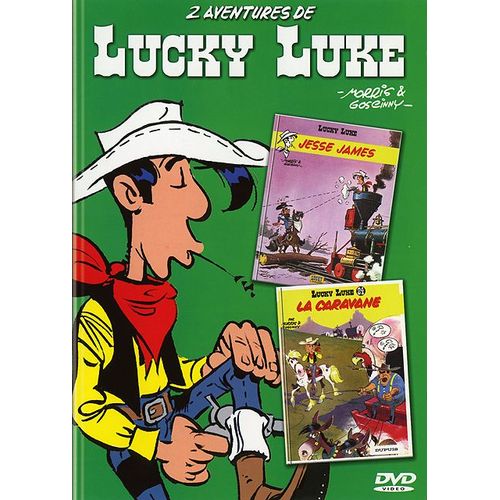 2 Aventures De Lucky Luke : Jesse James + La Caravane