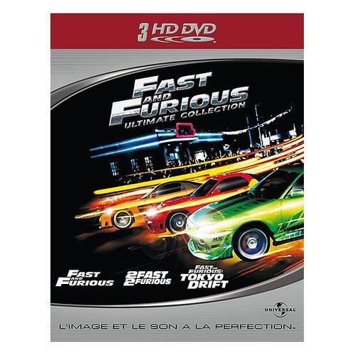 Fast And Furious - Coffret Trilogie : Fast And Furious + 2 Fast 2 Furious + Fast & Furious : Tokyo Drift - Pack - Hd-Dvd