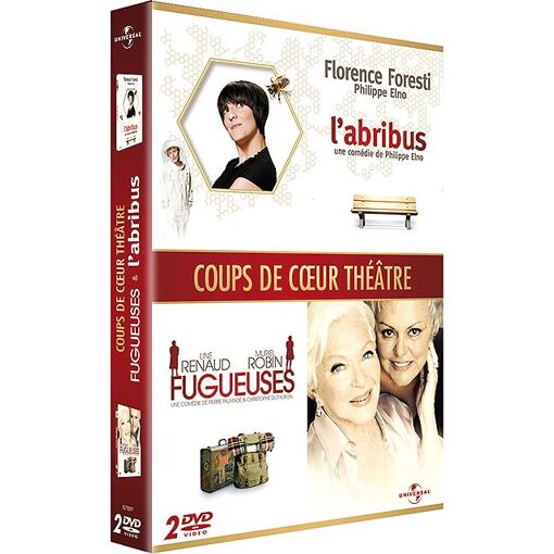 Coffret coup de coeur théâtre - Les fugueuses + L'abribus