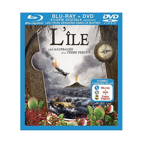 L'ile - Les Naufragés De La Terre Perdue - Combo Blu-Ray + Dvd + Copie Digitale