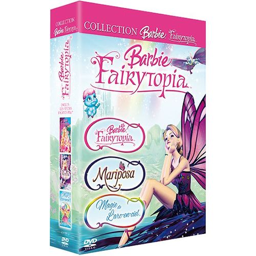 Barbie Fairytopia - Coffret - Barbie Fairytopia + Mariposa + Magie De L'arc-En-Ciel