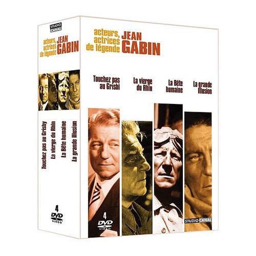 Jean Gabin : Le Jour Se Lève + L'air De Paris + Quai Des Brumes + Pépé Le Moko - Pack