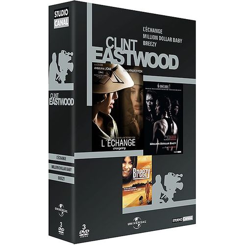 Clint Eastwood - Coffret - L'échange + Million Dollar Baby + Breezy - Pack