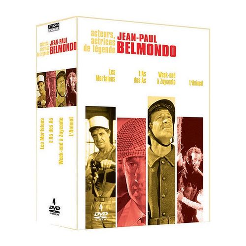 Jean-Paul Belmondo - Coffret : Les Morfalous + L'as Des As + Week-End À Zuydcoote + L'animal - Pack