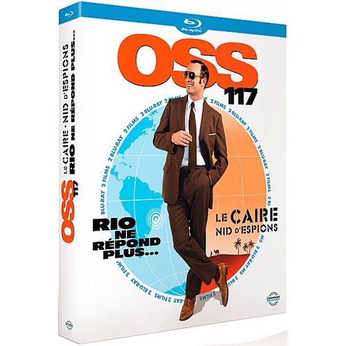 Oss 117 - Le Caire, Nid D'espions + Oss 117 - Rio Ne Répond Plus - Blu-Ray