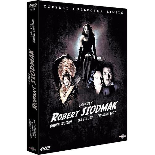 Robert Siodmak - Coffret : Les Tueurs + Phantom Lady + Cobra Woman - Édition Collector Limitée