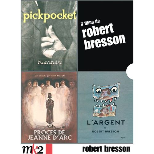 Robert Bresson - Coffret - Pickpocket + Le Procès De Jeanne D'arc + L'argent