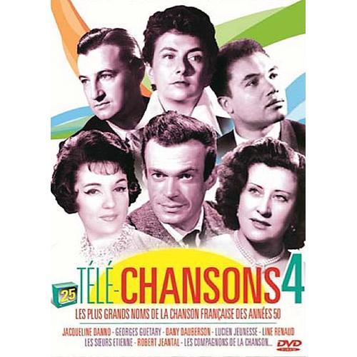 Télé-Chansons 4 : Les Plus Grands Noms De La Chanson Française Des Années 50