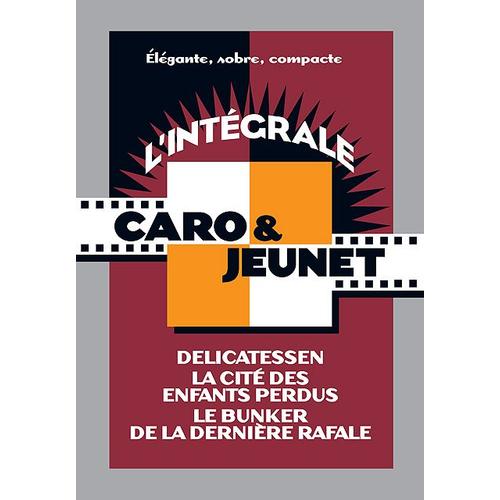 L'intégrale Caro & Jeunet - Delicatessen + La Cité Des Enfants Perdus + Le Bunker De La Dernière Rafale
