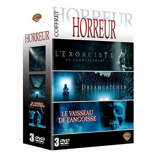 Coffret Horreur - L'exorciste : Au Commencement + Dreamcatcher + Le Vaisseau De L'angoisse