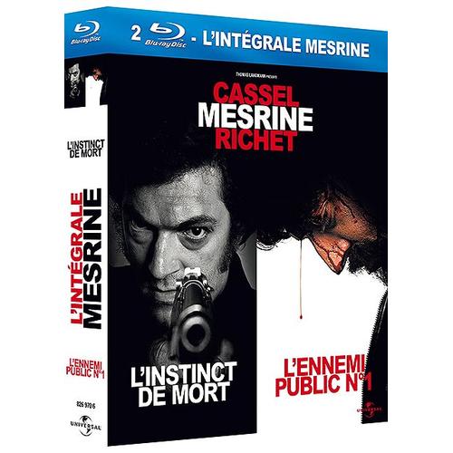 Mesrine - L'intégrale : L'instinct De Mort + L'ennemi Public N°1 - Blu-Ray