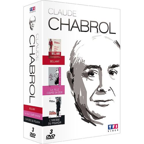 Claude Chabrol - Coffret - Bellamy + L'ivresse Du Pouvoir + La Fille Coupée En Deux - Pack
