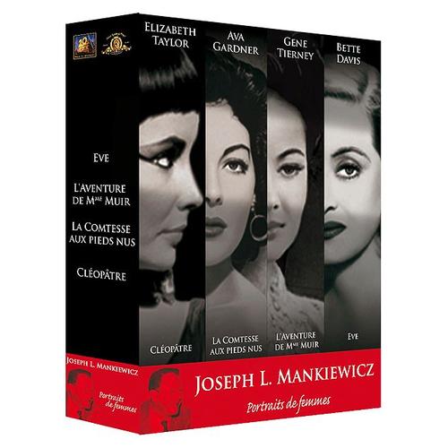 Joseph L. Mankiewicz : Portraits De Femmes - Coffret 4 Dvd - Pack