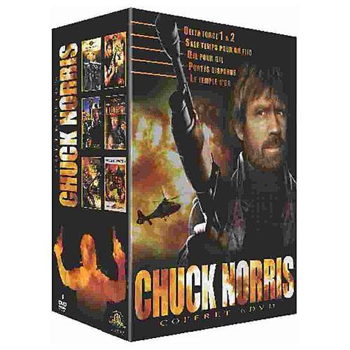 Collection Chuck Norris : Oeil Pour Oeil + Sale Temps Pour Un Flic + Delta Force + Delta Force 2 + Portés Disparus + Le Temple D'or - Pack