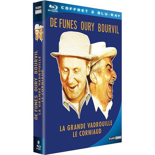 Bourvil - Oury - De Funès : Le Corniaud + La Grande Vadrouille - Pack - Blu-Ray