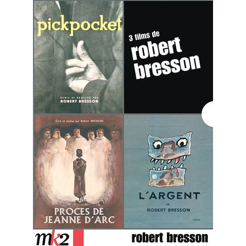 Robert Bresson - Coffret - Pickpocket + Le Procès De Jeanne D'arc + L'argent