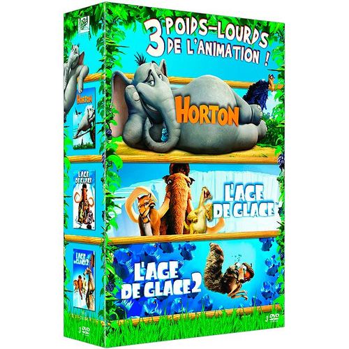 Horton + L'âge De Glace 1 & 2 - Pack