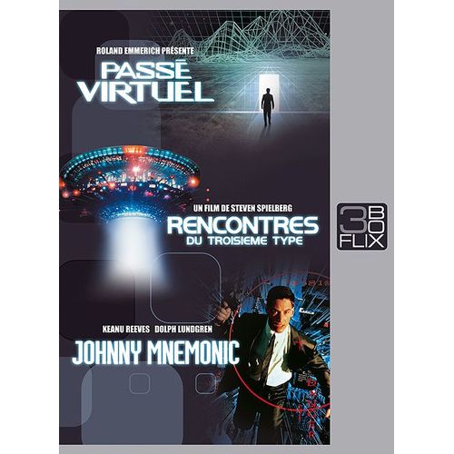 Flix Box - 27 : Passé Virtuel + Rencontres Du Troisième Type + Johnny Mnemonic - Pack