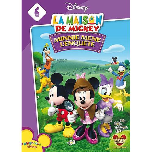 La Maison De Mickey - 06 - Minnie Mène L'enquête - Dvd + Puzzle