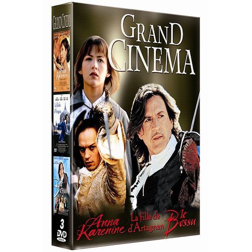 Grand Cinéma - Coffret - Anna Karenine + La Fille De D'artagnan + Le Bossu