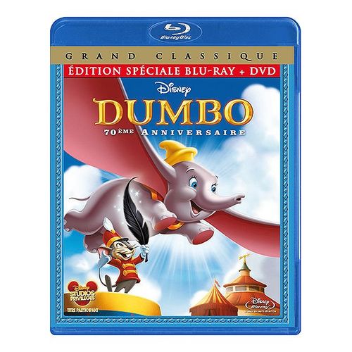 Dumbo - Édition 70ème Anniversaire - Édition Spéciale Blu-Ray + Dvd