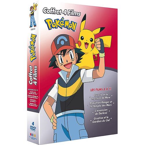 Pokémon - Coffret Pokébox - 4 Films - Pack