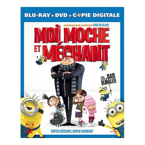 Moi, Moche Et Méchant - Combo Blu-Ray + Dvd + Copie Digitale