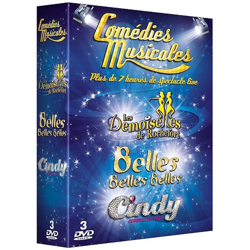 Comédies Musicales - Coffret - Belles, Belles, Belles + Les Demoiselles De Rochefort + Cindy
